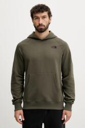 The North Face pamut melegítőfelső - zöld L