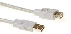 ACT SB2199 USB kábel USB 2.0 1 M USB A 0, 48 Gbit/s Elefántcsontszínű (SB2199)
