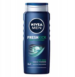 Nivea Fresh Kick 3az1ben tusfürdő férfiaknak arcra, testre, hajra, 500ml (9005800286563)