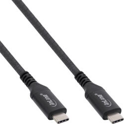 InLine 35901A USB kábel USB4 Gen 3x2 1 M USB C 40 Gbit/s 100 W Fekete (35901A)