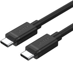 Unitek Y-C477BK01-2M USB kábel USB 3.2 Gen 1 (3.1 Gen 1) USB C Fekete (Y-C477BK01-2M)