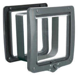 TRIXIE cicaajtó négy irányú 24x28cm XL szürke 44242 (TX44242)