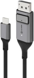 ALOGIC ULCDP01-SGR video átalakító kábel 1 M DisplayPort USB C-típus Fekete, Szürke (ULCDP01-SGR)