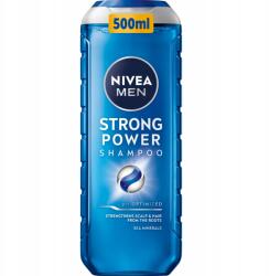 Nivea Men Strong Power Regeneráló hajsampon férfiaknak 500ml (męski słabych mycia skóry głowy łagodny)