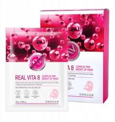 Enough Maszk vitaminokkal és homoktövissel Enough Világosítja a bőrt Hidratál 10 db (ENH642)