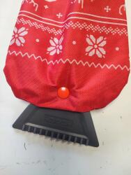 KUNGS Autó Szélvédő Kaparó Autó Hóeltakarító Piros Karácsonyi Kesztyű