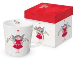 PPD Karácsonyi mintás porcelán bögre 400ml Angelina