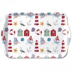 Ambiente Nautical items műanyag tálca 13x21cm