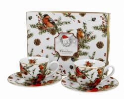 Duo Gift Karácsonyi Kávés Csésze szett - 90ml - Christmas Birds