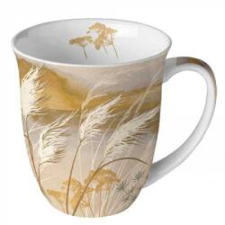 Ambiente Porcelán bögre - 400ml - Waving grass