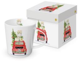 PPD Porcelán bögre - 400 ml - Christmas Taxi