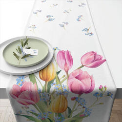 Ambiente Asztali futó - 40x150cm - Tulips Bouquet