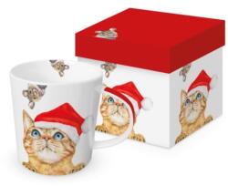 PPD Karácsonyi mintás porcelán bögre 400ml Who are you