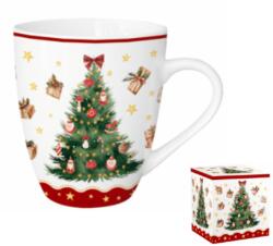 Duo Gift Karácsonyi porcelán bögre 1000ml - Christmas Tree
