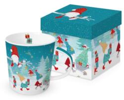 PPD Karácsonyi mintás porcelán bögre 400ml In the House