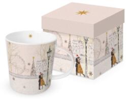 PPD Karácsonyi mintás porcelán bögre 400ml Christmas Love