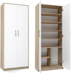 Topeshop OLIV 2D SON-MIX KPL irodai könyvespolc (OLIV 2D SON/BI)