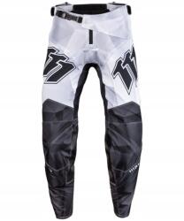  111 Racing Moto Nadrág 111.1 Razor Black Fekete/fehér 36-OS Méret,