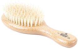 Kent OG3 - Beechwood Pure White Bristle Oval Club Brush (P15311)
