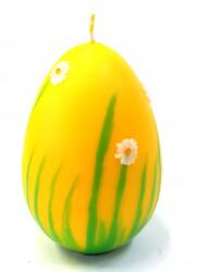 Świat Świec Tojásgyertya Zöld Rét 100x140 mm Sárga (swiece)