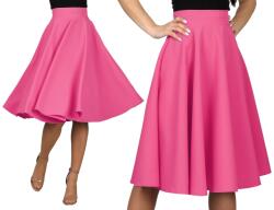  Xs MIDI Amaránt rózsaszín térd alá érő szoknya 34-es (0101013413)