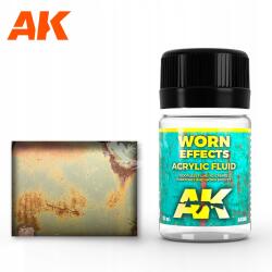AK-Interactive Akril termék Worn Effects Acrylic Fluid AK-088 AK088 űrtartalom 35 ml (AK088)