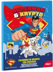 Deka Adventi naptár Superman 24 tábla tejcsokoládé 50g
