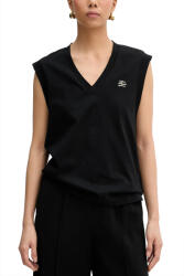 Karl Lagerfeld Top Detail V-Neck B1W17012 999 black (B1W17012 999 black)