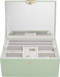 Stackers Casetă pentru bijuterii Stackers Luxury classic verde de salvie (76285)
