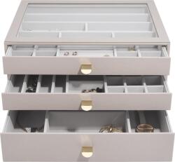 Stackers Casetă pentru bijuterii Stackers supersize taupe cu 3 sertare (75911)