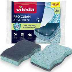 Vileda Pro Clean viszkóz szivacs 2db-os (DA503XSZBA4023103256729)