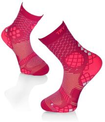 Try To Fly Kompressziós zokni futáshoz Dark Pink, 36-38 EU (TF32-202-01)