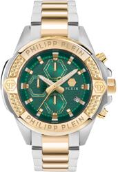 Philipp Plein PWWFA0525 Mens Watch The $kull Chrono 45mm 5ATM , Bărbați (PWWFA0525 Mens Watch The $kull Chrono 45mm 5ATM) Ceas