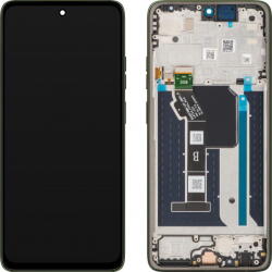 Motorola Piese si componente Display cu Touchscreen Motorola Moto G56, cu Rama, Verde (Pantone Dill), Service Pack 5D68C30207 (5D68C30207) - vexio