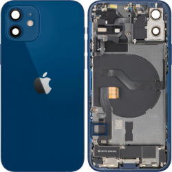 Apple Piese si componente Capac Baterie Apple iPhone 12, Cu Carcasa Mijloc, Full Parts, Albastru, Swap (cb/369171/fullp/sw) - vexio