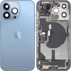 Apple Piese si componente Capac Baterie Apple iPhone 13 Pro, Cu Carcasa Mijloc, Full Parts, Albastru (Sierra Blue), Swap (cb/369183/fullp/sw) - vexio