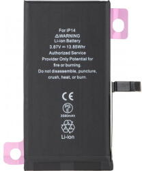 Aftermarket Piese si componente Acumulator Apple iPhone 14, Diagnostic High Capacity (acu/ai14/dihc) - vexio