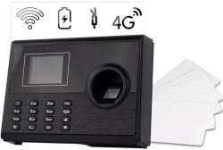  Munkaidő- és jelenlétrögzítő TimeLok-400NWEPBI4G + 10 kódolt RFID kártya 13, 56 mHz TimeLok-400NWEPBI4G+HD-RWC02-10