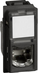 Legrand Priza RJ45 UTP CAT6A 1M Living Now Bticino negru KG4279C6A (KG4279C6A)