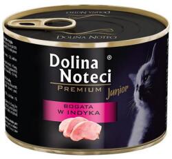 Dolina Noteci Premium Junior Pulykában gazdag eledel kiscicák számára 185 g