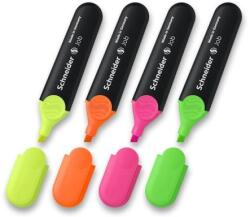 Schneider Evidențiator Schneider Job - set de 4 originale