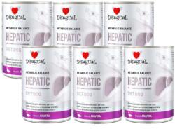 Disugual Disugual Weterynaryjna HEPATIC nedvestáp kutyáknak - kacsa (felnőtt), 6x400 g