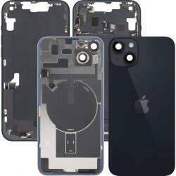 Apple Piese si componente Capac Baterie Apple iPhone 14 Plus, Cu Carcasa Mijloc, Full Parts, Negru (Midnight), Swap (cb/369196/fullp/sw) - pcone