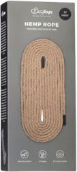 EasyToys Hemp Rope - funie de bondage din cânepă (10 m, natur) (8719497663651)