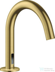 Hansgrohe AXOR UNO elektromos mosdó csaptelep alaptest nélkül, szálcsiszolt sárgaréz 38010950 (38010950)