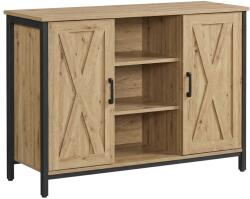  Komód TAYLOR ARTISAN nyitott polcokkal, 100x70cm