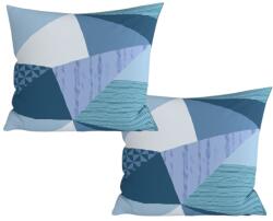  2 db mikroszálas díszpárnahuzat NARKEL 45x45 cm, színes