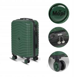  Mapi Keményfedeles kabinbőrönd Abs Mapi 35L Zöld Premium 35 l (Walizka Podróżna Na Kółkach Kabinowa 35L)