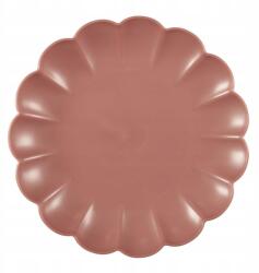 Intesi Iris rózsaszín desszertes tányér 20, 5 cm