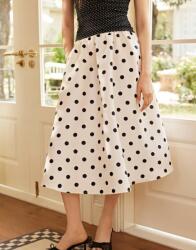  Cider MIDI Szoknya Pöttyös Minta Y86 B17__S